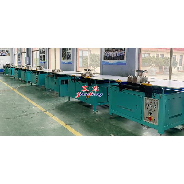 Fast Door Gasket Production Line Accurate Double Corner Automatic Welding Machine