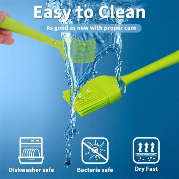 CU Approved Silicone Basting Brush Heat Resistant Bacteriasafe