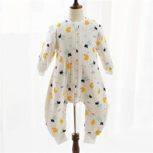 Unisex Muslin Baby Pajamas Cotton Fabric Plain Dyed Newborn Baby Outfits ODM /