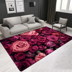 China High quality factory direct sale living room center area rug custom size &amp; thickness wholesale