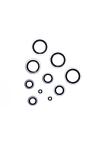 BSP Seal Stainless Steel Rubber EPDM NBR Bonded Seal Imperial