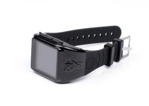 China Voice Monitor GPS Tracker Watch Black Lightweight For Old Man Safety wholesale