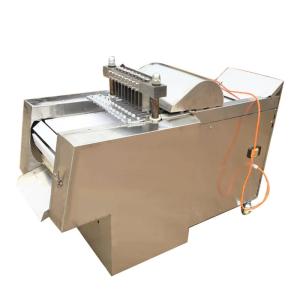 China 0.7t/ H Meat Processing Machine Chicken Mutton Leg Cutting Machine 2.2kw 2×5cm wholesale