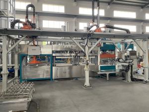China 270kgs/h Virgin Pulp Plate Making Machine Pulp Tray Making Equipment wholesale
