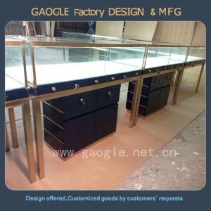 China stainless steel jewelry display furniture wholesale