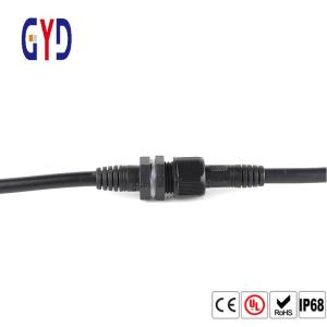 China Small Male Female Waterproof Electrical Plug IP68 2 Pin To 4 Pin wholesale