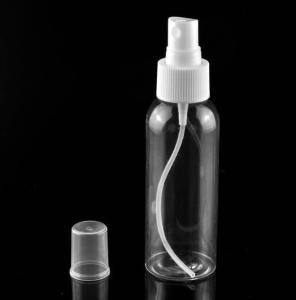 China Polyethylene Refill 100ml Empty Clear Plastic Spray Bottle wholesale