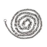 Silver Stainless Steel Link Chain Corrosion Resistance Rust Resistance