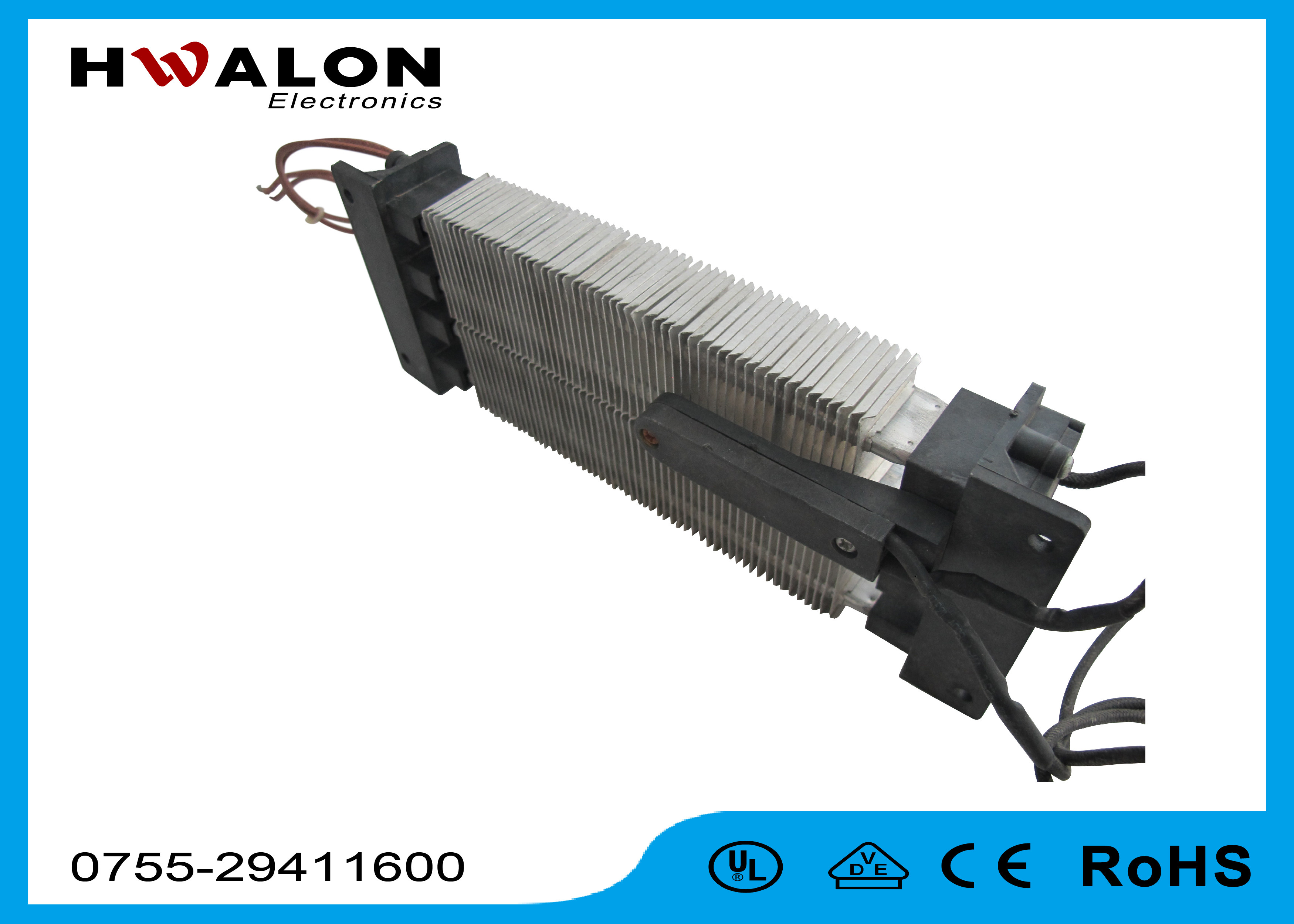 800W - 2500W Insulated Ceramic Air Heater PTC Heater Element For Fan Heater