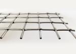 Woven Decoration 321 Stainless Steel Crimped Mesh For Gate And Windows
