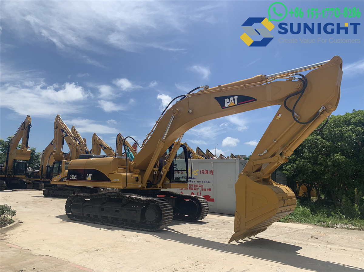 Used CAT 330CL Construction Machinery Hydraulic Crawler Excavator In Stock With Low Working Hours