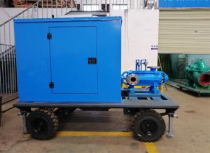 China Diesel Engine Driven Multistage Emergency Drainage Pumps 55-100m3/H DN100 wholesale