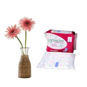China Breathable Organic Sanitary Napkins Pads 270mm Super Absorbent Core wholesale