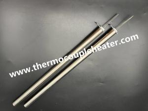 China Big Diameter 25mm Cartridge Heaters With Solid Pins Mounting Flange wholesale