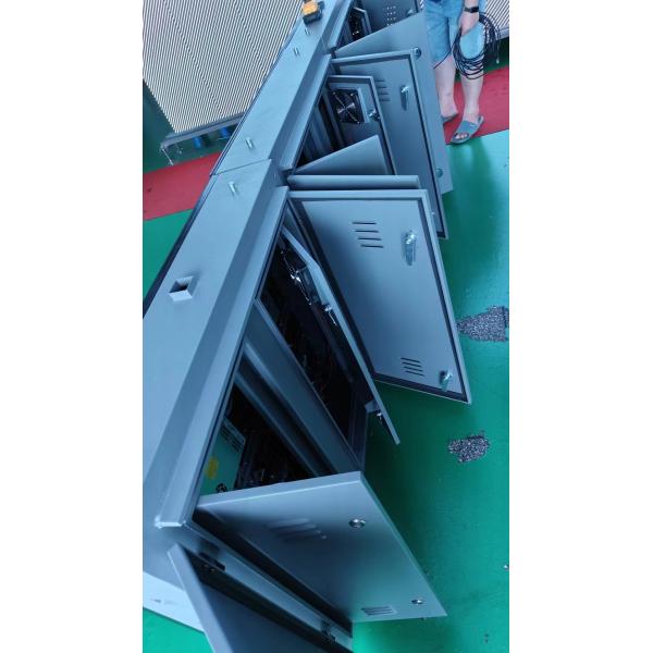 P3.076 Outdoor LED Screen 4500nits IP65 Wall Mounted