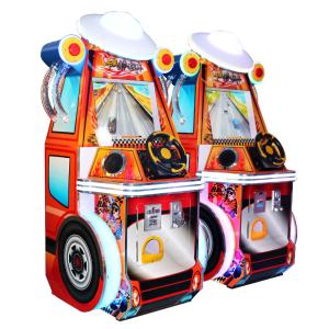 China Kids Car Racing Game Machine Wheel Simulator Racing D650*W550*H1200mm wholesale