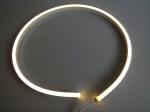 IP68 Waterproof Neon LED Strip Lights 24V 8W / Meter Adjustable With Mould