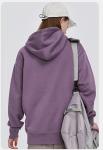 100% Cotton Plain Unisex Plain Hoodies Oversized Micro Performance Fleece