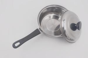 China 3pcs Kitchenware stainless steel mini pot milk pot with bakelite handle wholesale