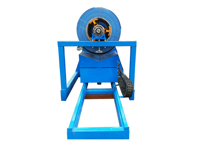 11kw 380v Automatic Hydraulic Decoiler Machine For Sheet Metal Unwinding