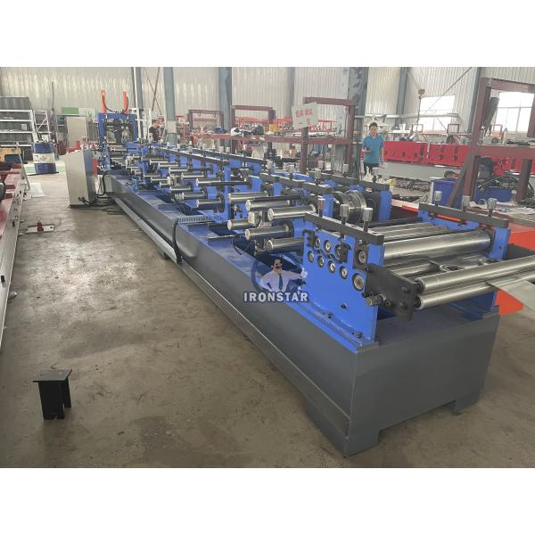 “High Speed Automatic CZ Channel Roll Forming Machine with PLC & Quick Change System Automatic CZ Interchangeable Purlin Roll Forming Machine PLC