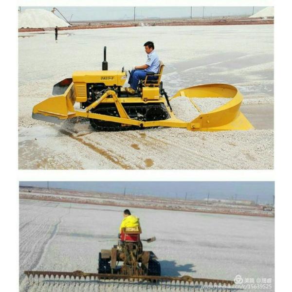 30hp Mini Diesel Salt Field Tractor Crawler Bulldozer Compact Dozer