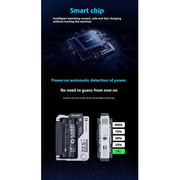 PD 22.5W Detachable Power Bank