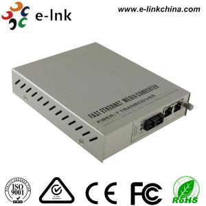China Managed Gigabit Ethernet Fiber Media Converter 2- Port 10 / 100 / 1000Base-T to 1000 Base-X wholesale