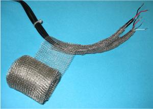 China 50mm WrapShield Knitted Wire Mesh Gasket For Shielding EMI Cables on sale