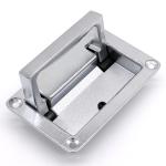 Industrial Zinc Alloy Tool Box Chest Handles Black Spray Coating