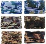 Summer Bohemian Print Headbands Turban Plain Bandanas