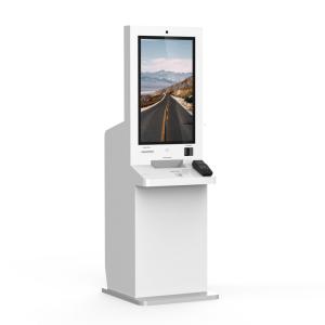 China 24inch 27inch 32inch Hotel Self Check In Kiosk With Terminal Printer wholesale