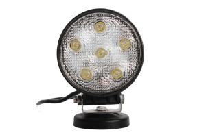 China 18W Round LED work light with Flood/Spot Beam 1440 lumens for off-road vehicle, ATVS, truck, engineering vehicle wholesale