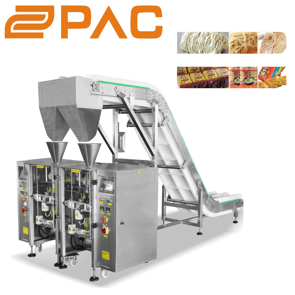 Multihead VFFS Packing Machine PLC Control For Noodle Products
