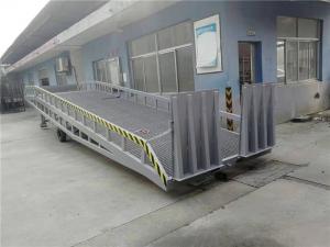 China High Efficiency Portable Loading Dock Ramp Forklift Yard Ramp Load And Unload Goods wholesale