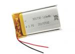 Small Lipo Battery 301730 3.7V 110mAh Rechargeable Li-polymer Battery