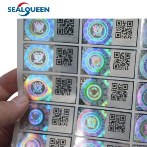 China 3D Hologram Security Label , Printed Tamper Evident Hologram Stickers wholesale