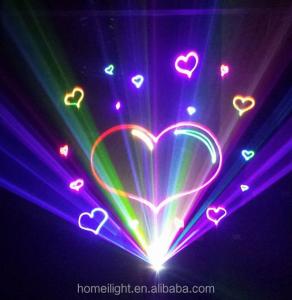 China 2W Lazer Light DJ Disco for Night Club Stage Animation laser Lights 1- Luces DJ Show wholesale