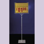 Supermarket Retail Floor Standing Sign Holders for A1-A4 Poster POP