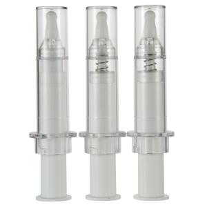 China 5ml/10ml/14ml/20ml Syringe Airless Bottle Plastic Fashionable Design wholesale