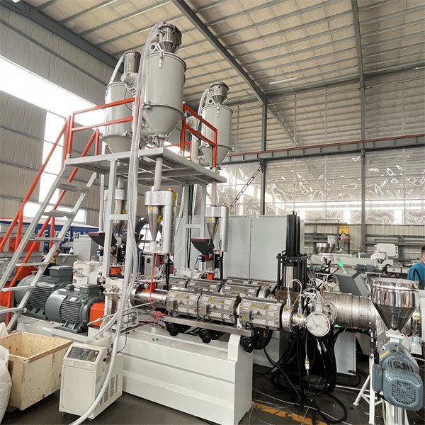 Gas Water Supply Pipe Extrusion Machine Single Screw Extruder PPH Pipe Three Layers Line