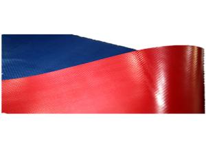 China Double Color Waterproof PVC Tarps Roll 0.7mm Matte For Inflatable Products wholesale