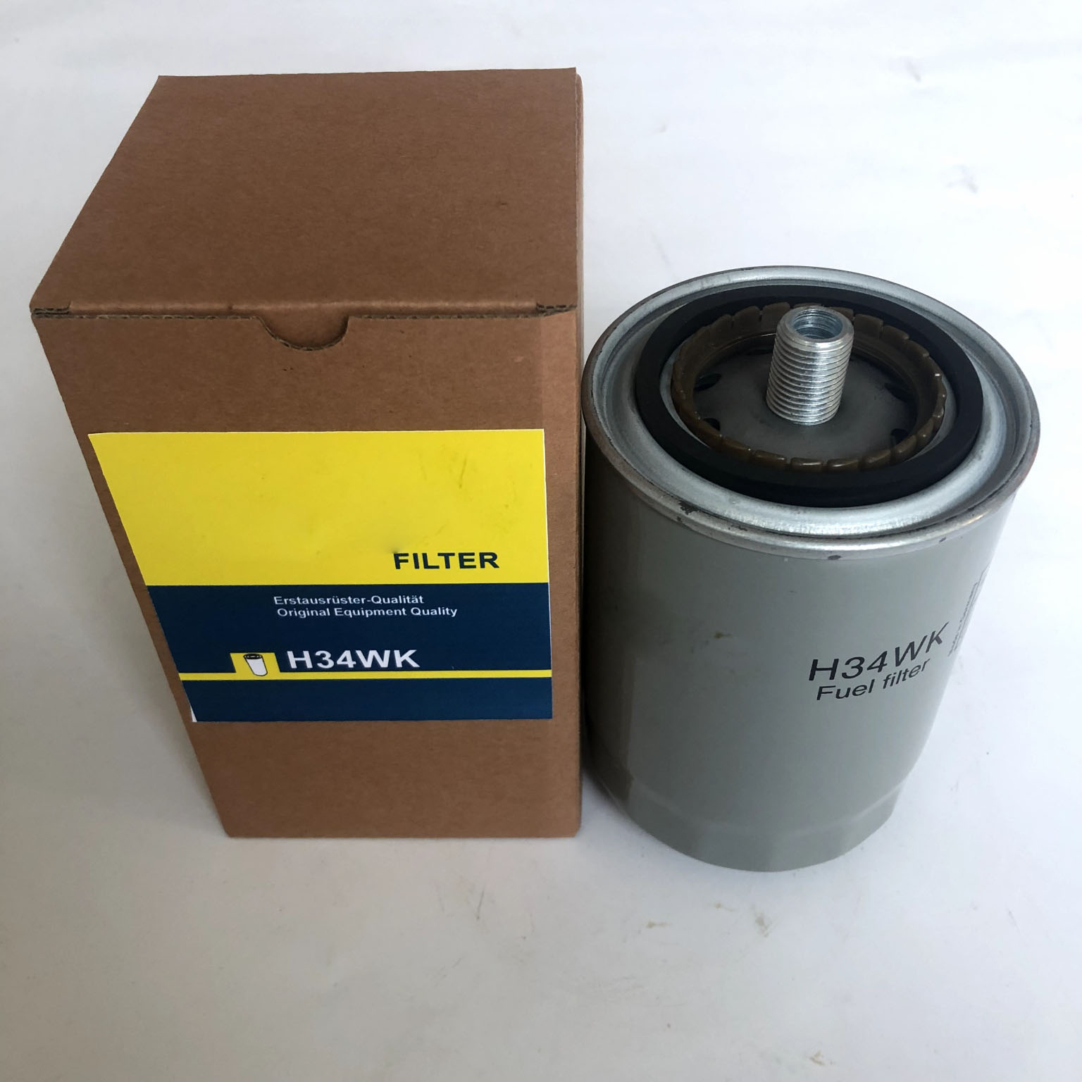 Standard H34WK Iron Filter Paper Vacuum Pump Inlet Filter for Man Truck Car Air Sizes