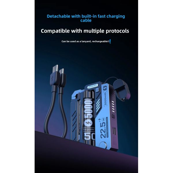 PD 22.5W Detachable Power Bank
