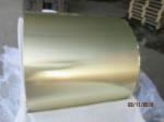 Blue , Golden Epoxy Coated Aluminium Fin Strip For Air Conditioner 0.20mm