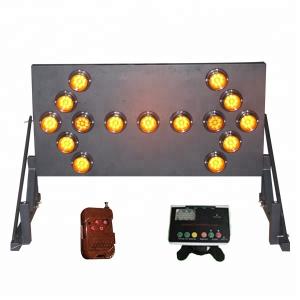 China NBAB-15VIP LED Arrow Boards with 30 Meters Control Distance and in Amber wholesale