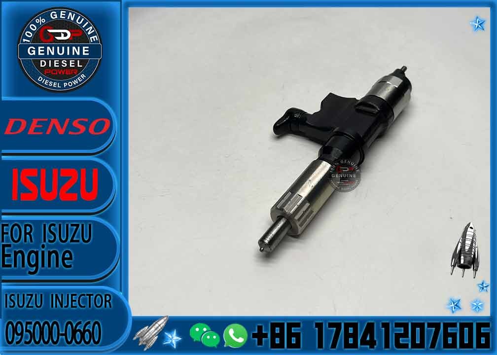 095000-0660 Fuel Injector For Isuzu Excavator 8-98284393-0 095000-5340 095000-5342 095000-5345 095000-5353