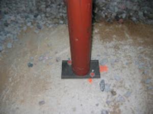 China High Corrosion Resistant Permanent Jack Post For Agricultural Structures wholesale