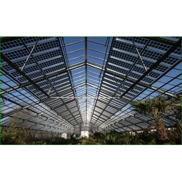 Grounded Bifacial Solar Panels Titl 60 degree Solar Mounting System For Large Scale PV Plant