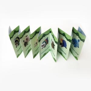 China Customized Folded Printing Business Card For Education Instructions wholesale